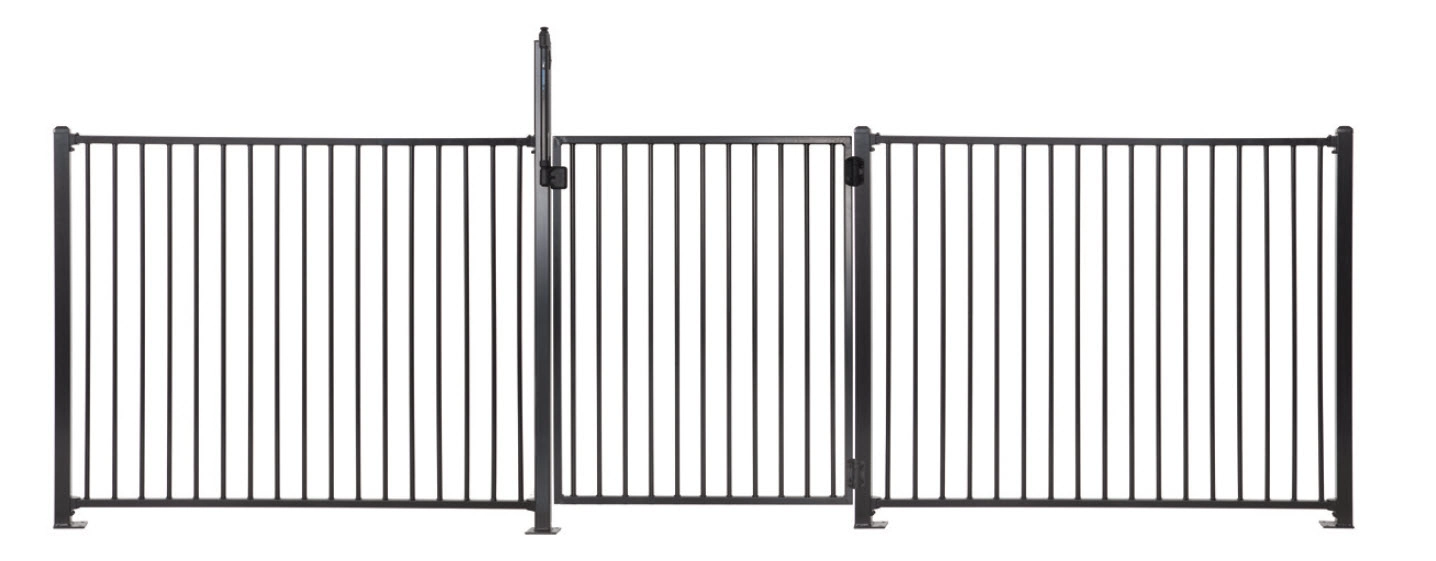 Stratco Flat Top Pool Fencing Single Gate