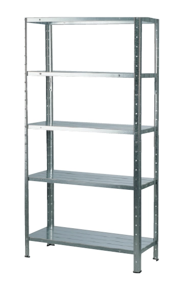 Stratco Galvanised 5 Shelf Unit