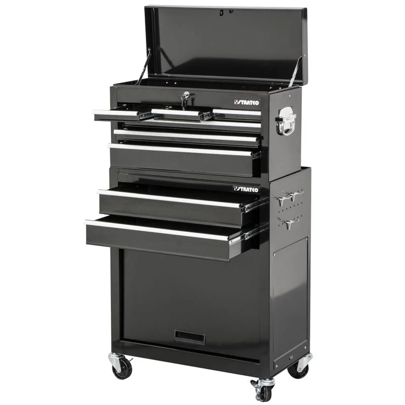 Stratco Roller Tool Box - 8 Drawer