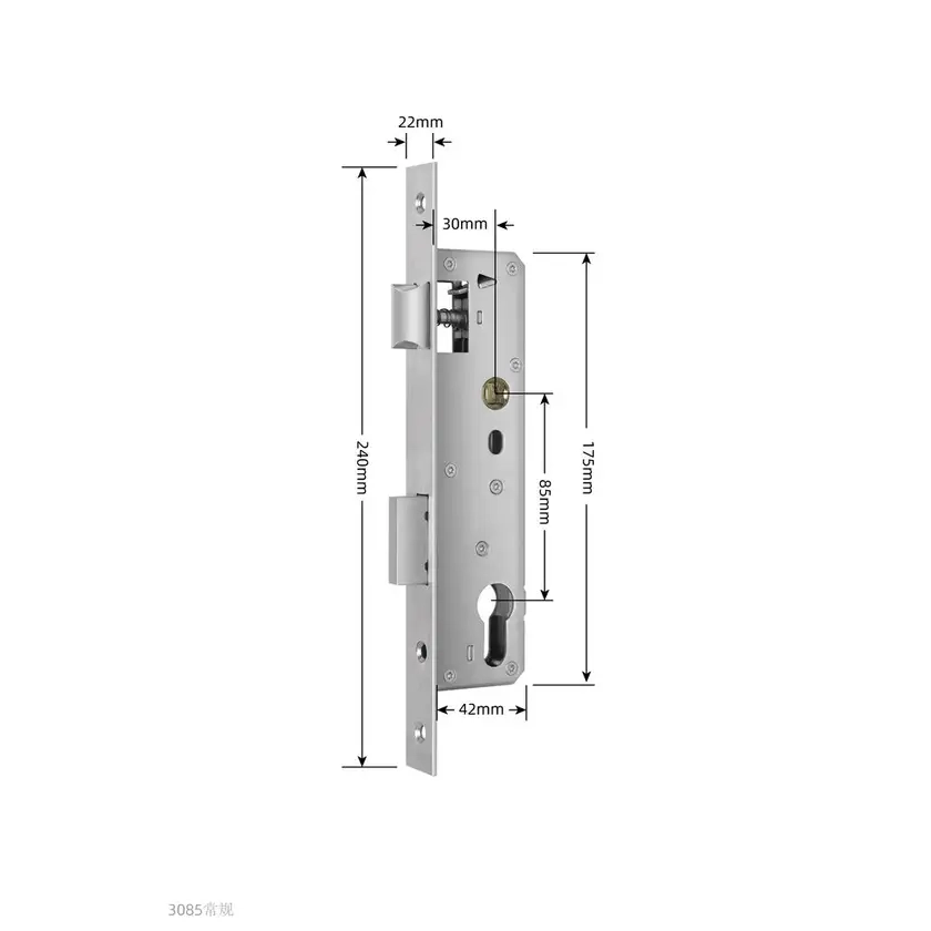 Austyle Mortice Lock 85x30mm