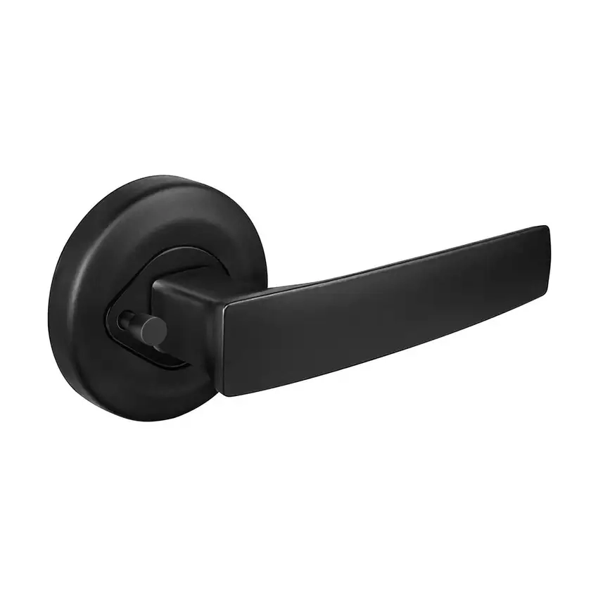 Gainsborough Aurora Privacy Leverset in Matte Black