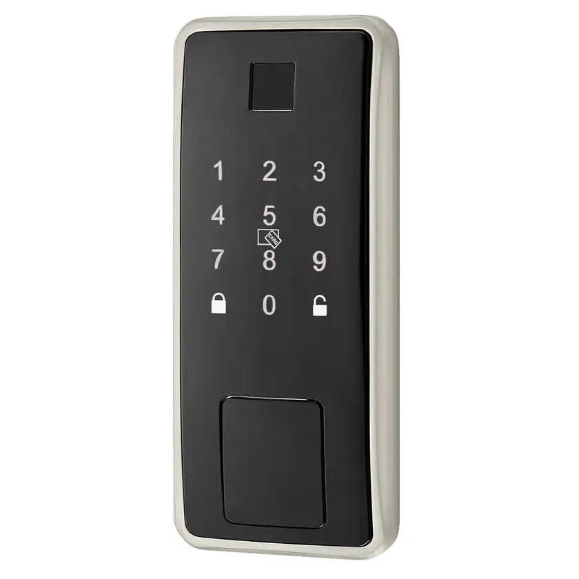 Lane Grande Electronic Deadbolt in Satin Nickel