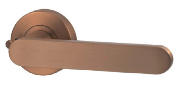 Lockwood Vivid Designer Lever 3 Privacy Set - Bronze