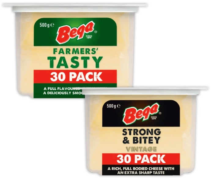 Bega Cheese Slices 500g