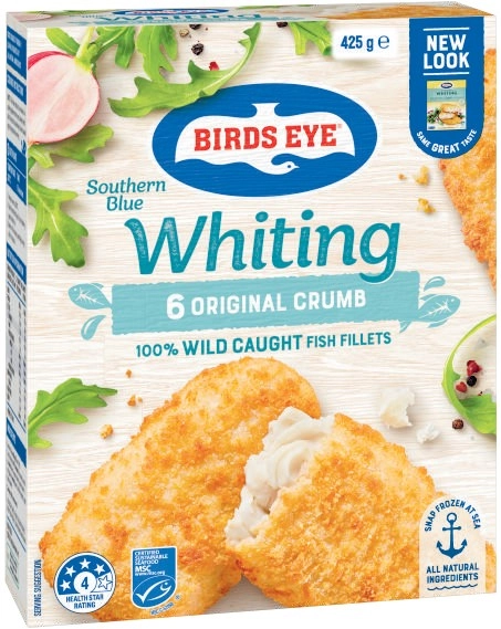 Birds Eye Southern Blue Whiting Fillets 425g