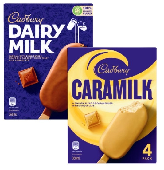 Cadbury Sticks 300mL-360mL