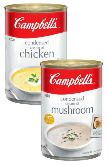 Campbell's Condensed Soup 400g-420g