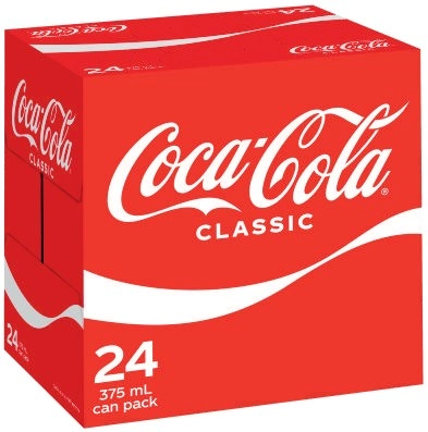 Coca-Cola Soft Drink 24x375mL