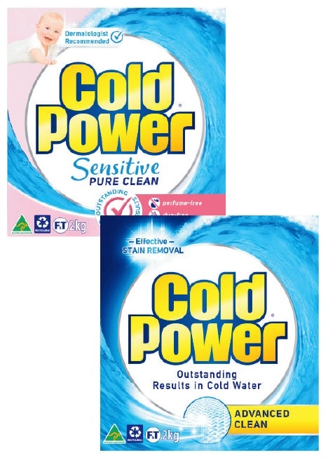 Cold Power Ultra Laundry Powder 2kg