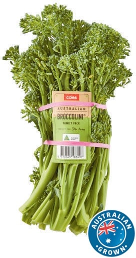 Coles Australian Family Broccolini Pack