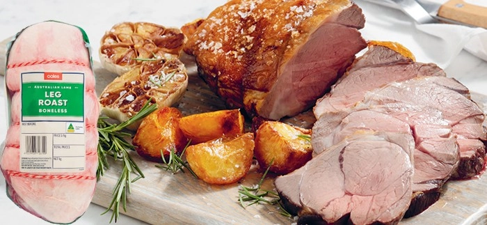 Coles Australian Lamb Boneless Leg Roast