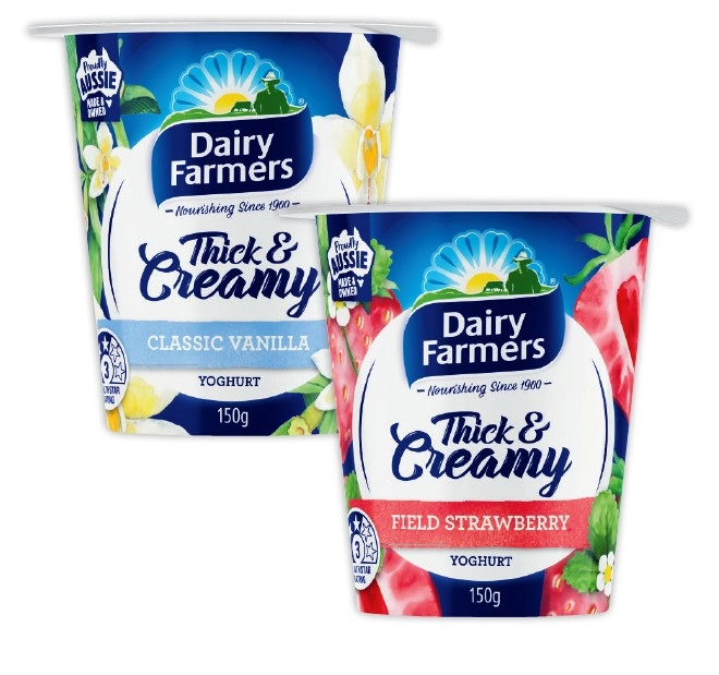 Dairy Farmers Thick & Creamy Yoghurt 150g