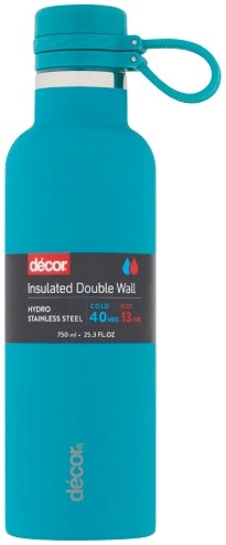 Decor Insulated Double Wall Hydro Bottle 750mL