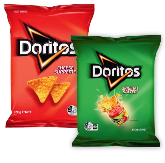 Doritos Corn Chips 150g-170g