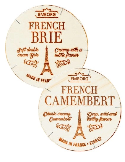 Emborg Brie or Camembert 200g