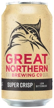 Great Northern Super Crisp Lager Block Cans 30x375mL