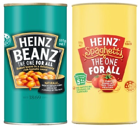 Heinz Beanz or Spaghetti 535g-555g