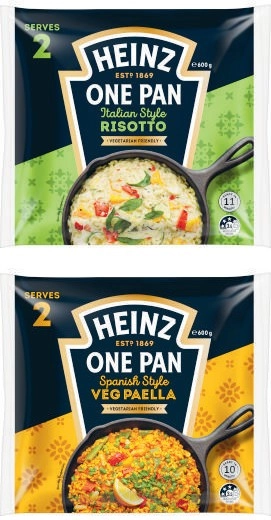 Heinz One Pan Meal Italian Style Risotto or Spanish Style Veg Paella 600g