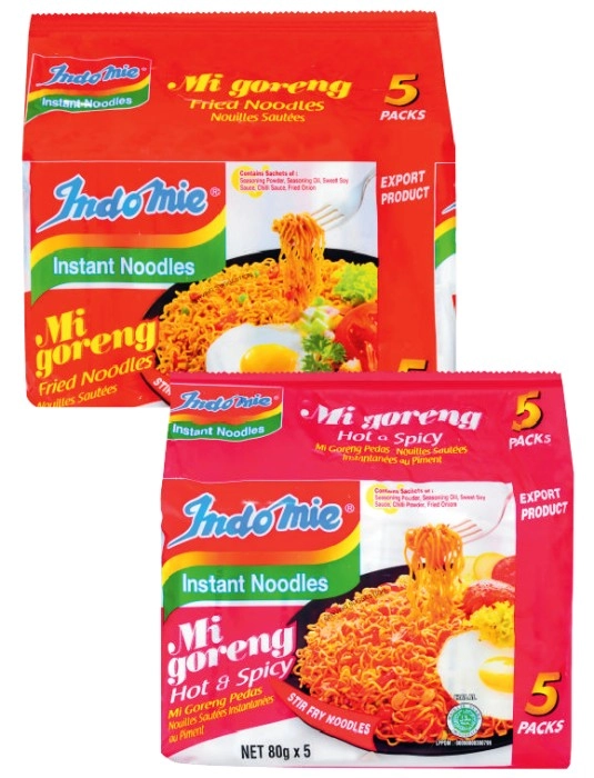 Indomie Instant Noodles 5 Pack 400g-425g