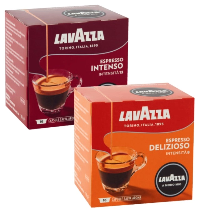 Lavazza A Modo Mio Coffee Capsules 16 Pack