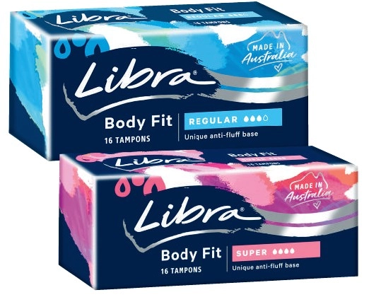 Libra Original Regular or Super Tampons 16 Pack