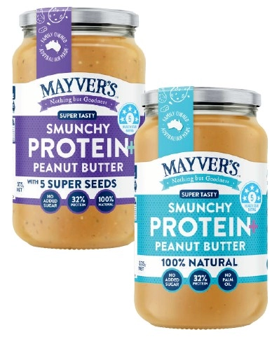 Mayver's Smunchy Protein+ Peanut Butter 375g