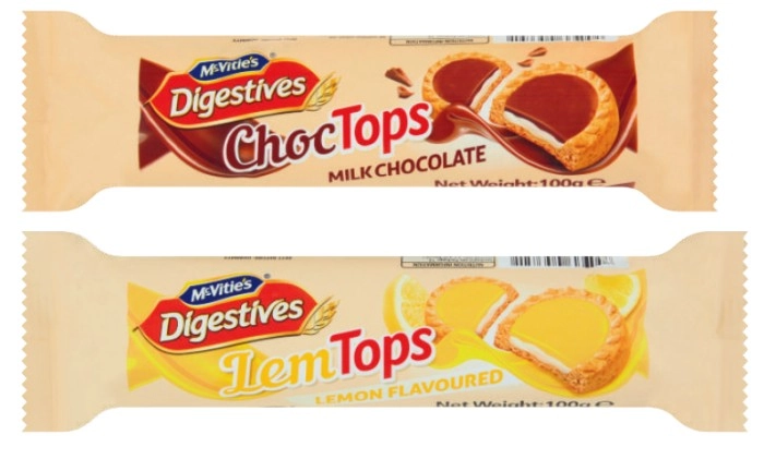 McVitie's Digestives Tops Biscuits 100g