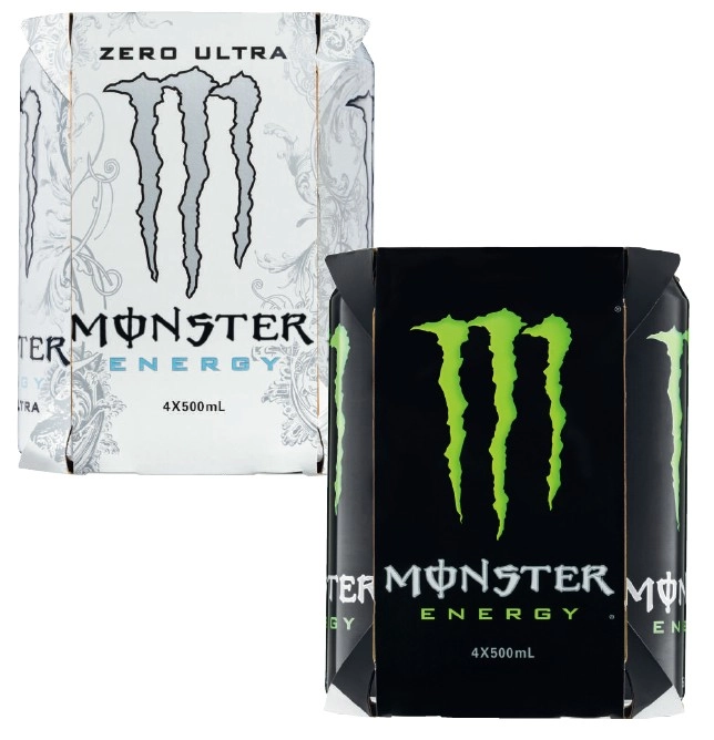 Monster Energy Drink 4x500mL