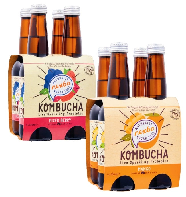 Nexba Kombucha 4x330mL