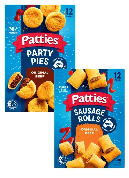 Patties Party Pack 12 Pack 450g-560g