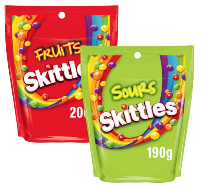 Skittles 160g-200g