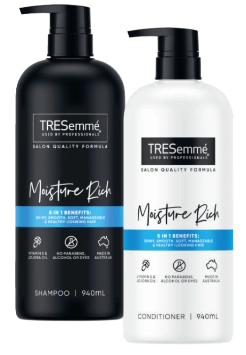 Tresemmé Shampoo or Conditioner 940mL