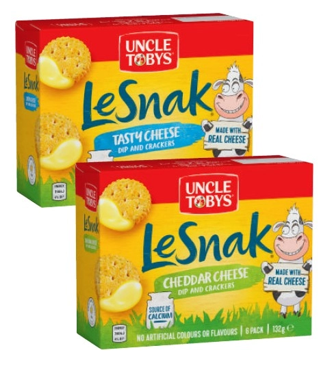 Uncle Tobys Le Snak 132g