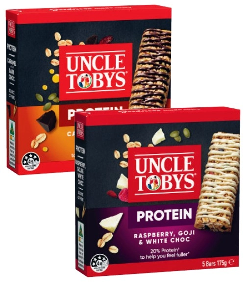 Uncle Tobys Protein Muesli Bars 175g