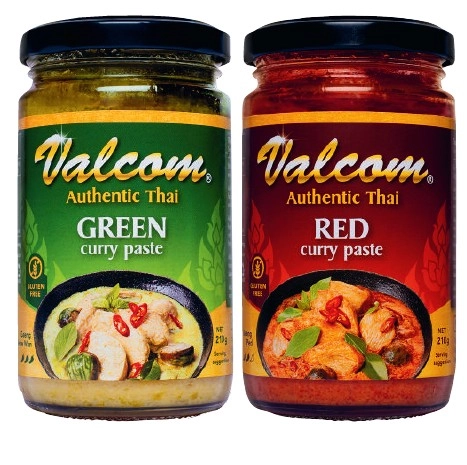 Valcom Curry Paste 210g-240g