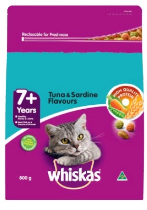 Whiskas Dry Cat Food 800g