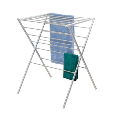 16 Rail Aluminium Clothes Airer Dryer | Howards Storage World