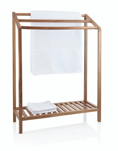 Acacia Wood Towel Rack | Howards Storage World