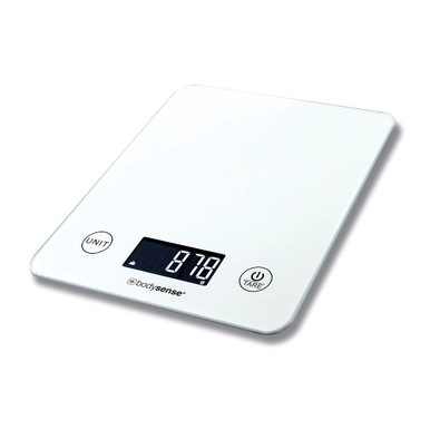 Bodysense by Propert Glass Digital Kitchen Scale | Howards Storage World