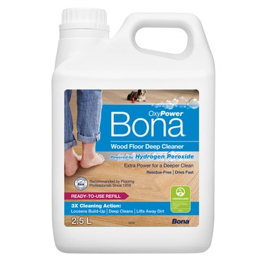 Bona Deep Clean Wood Floor Cleaner Refill 2.5L | Howards Storage World