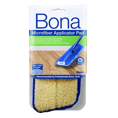 Bona Mop Microfibre Polish & Refresher Applicator Pad | Howards Storage World