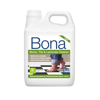 Bona Stone, Tile & Laminate Floor Cleaner Refill 2.5L | Howards Storage World