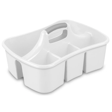 Divided Ultra Caddy - White | Howards Storage World