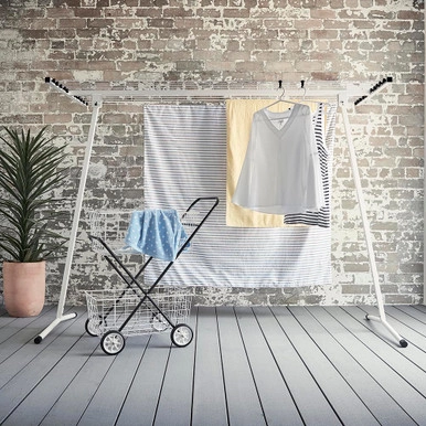 Extra Large Freestanding Airer and Clothes Line | Howards Storage World