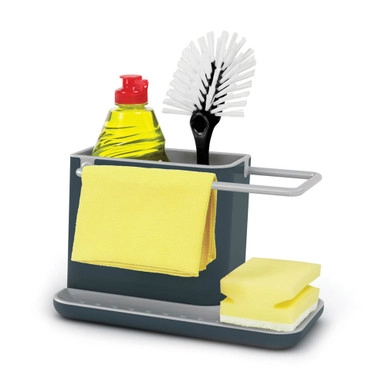 Joseph Joseph Caddy Sink Organiser - Grey | Howards Storage World