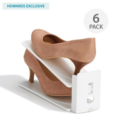 Like-it Space Saver Shoe Holders 6 Pack | Howards Storage World