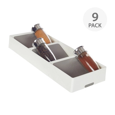 madesmart 9 Spice Drawer Organiser - White | Howards Storage World