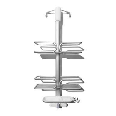 OXO Good Grips Over the Door Aluminium Shower Caddy | Howards Storage World