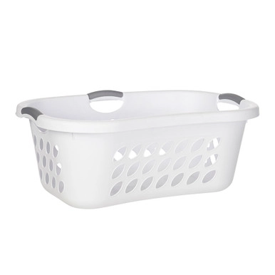 Sterilite Ultra Hiphold Laundry Basket White | Howards Storage World