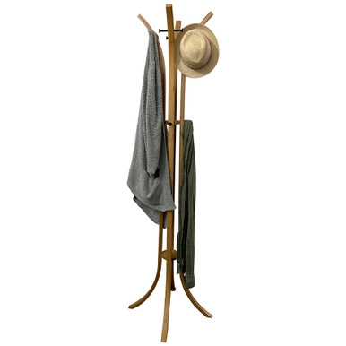 WilliamsWare Bamboo 4 Post Coat Rack | Howards Storage World